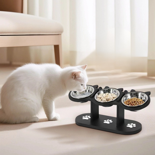 Comedouro Triplo Elevado