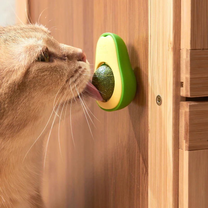 Brinquedo Abacate com Catnip