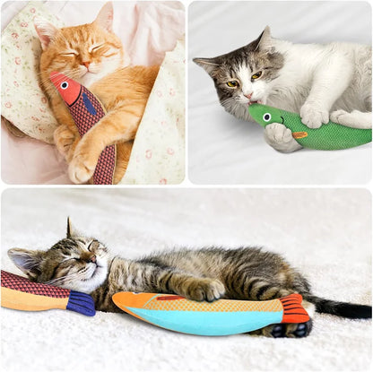 Peixinho de Pelúcia com Catnip