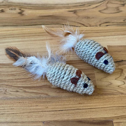 Brinquedo Ratinhos de Sisal